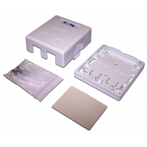 Wall mounting box for Keystones